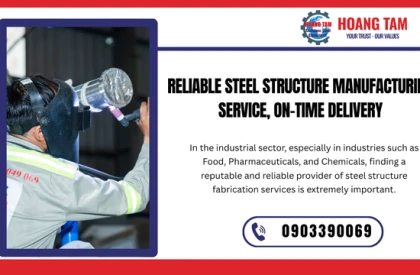 Reputable Steel Structure Fabrication Services, On Time Delivery