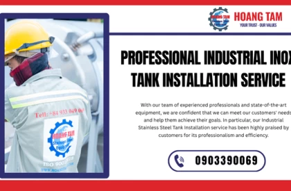 Professional Industrial Stainless Steel Tank Installation Services