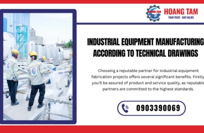 Industrial Equipment Fabrication According to Technical Drawings