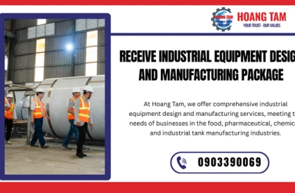 Receive Industrial Equipment Design and Manufacturing Package