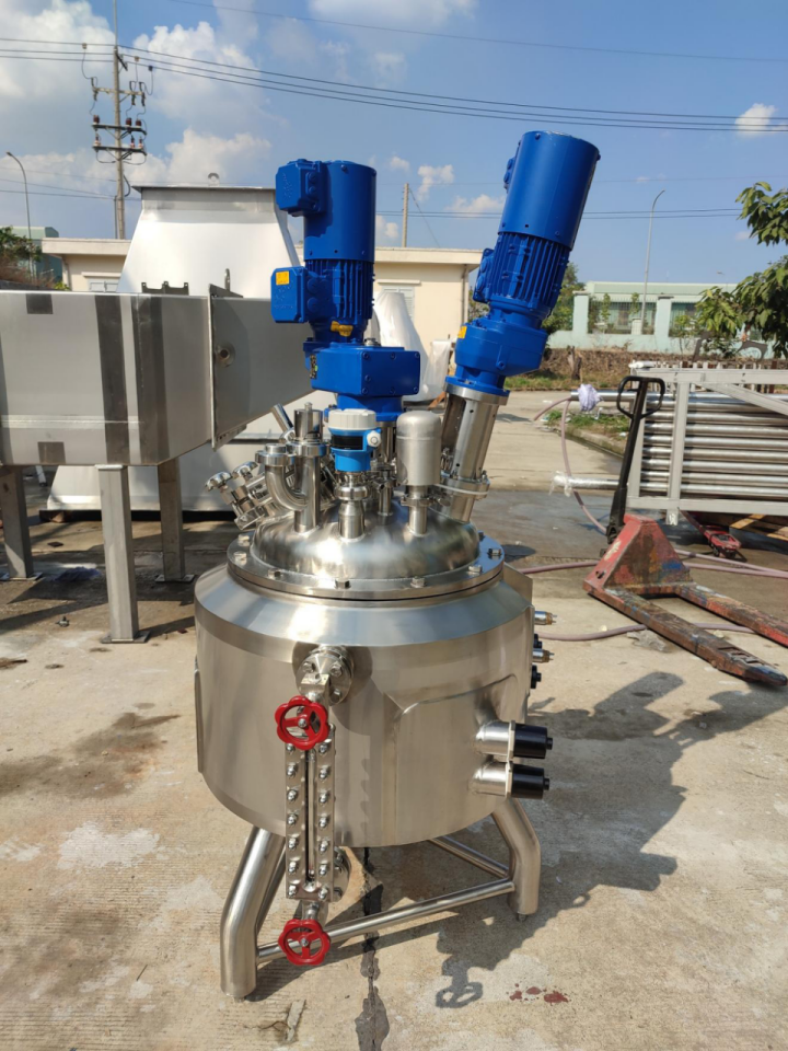 Hoàng Tâm - Lắp đặt MOBILE HIGH-SHEAR MIXER TANK 650L & LAB DOUBLE HIGH-SHEAR MIXER TANK 70L cho dự án  PHARMACEUTICAL LAB của đối tác SANOFI VIET NAM 12/2021
