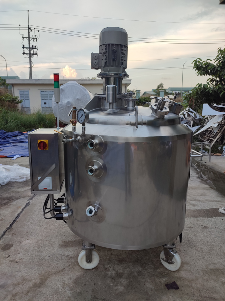 Hoàng Tâm - Lắp đặt MOBILE HIGH-SHEAR MIXER TANK 650L & LAB DOUBLE HIGH-SHEAR MIXER TANK 70L cho dự án  PHARMACEUTICAL LAB của đối tác SANOFI VIET NAM 12/2021