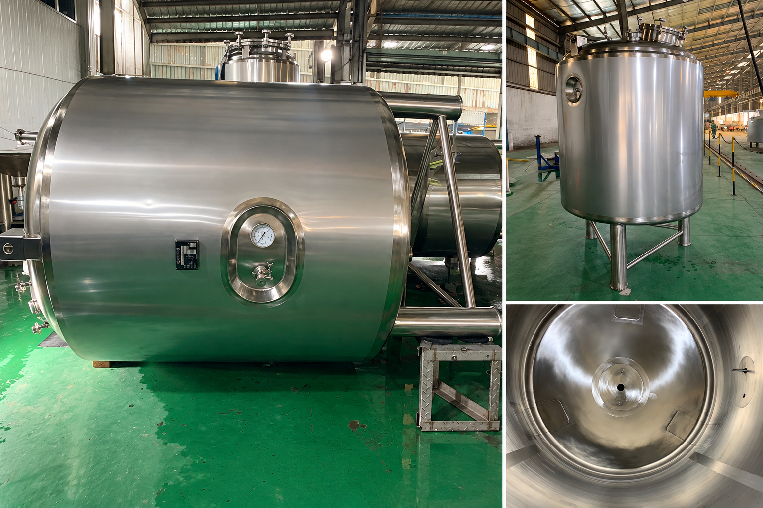 Lắp đặt ASEPTIC TANK 2000L, CENTRIFUGAL HOT WATER TANK 6000L & DEODORIZATION AND DE-COLOR TANK 8000L cho dự án SOLVENT TANKS SYSTEM-DONG THAP của đối tác Vĩnh Hoàn Collagen 03/2020