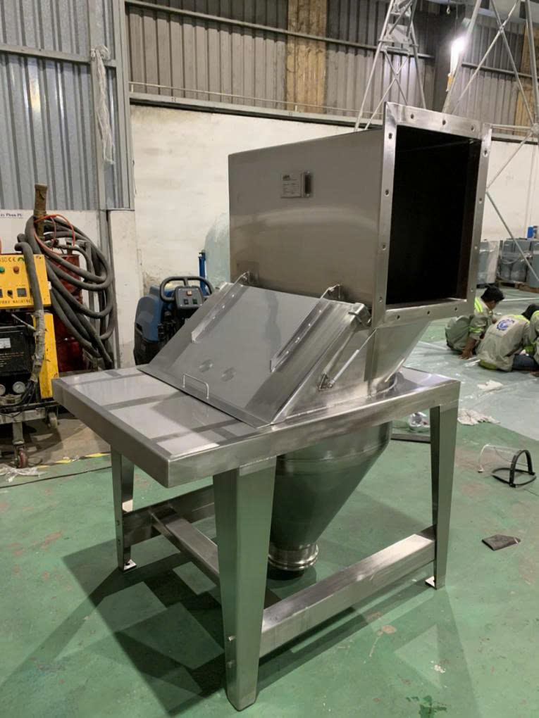Hoàng Tâm - Lắp đặt HOPPER & BAG TIPPING STATION cho dự án NESTLÉ SHIMADA-JAPAN-POWDER HD của đối tác GEA PROCESS ENGINEERING 08/2020
