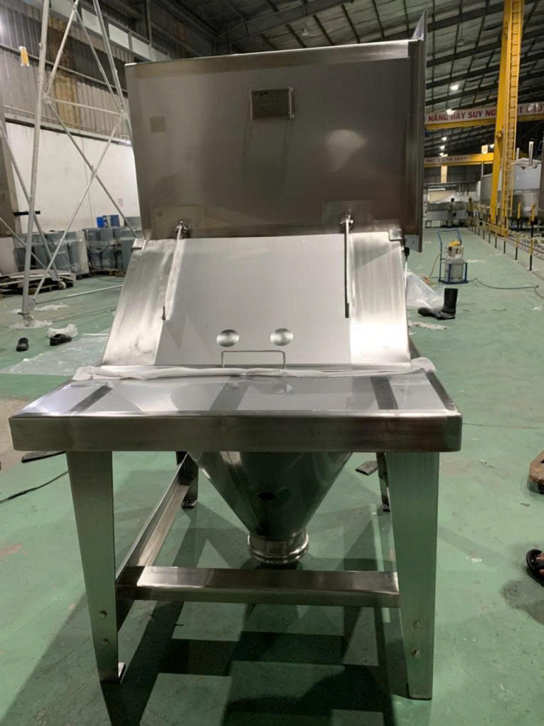 Hoàng Tâm - Lắp đặt HOPPER & BAG TIPPING STATION cho dự án NESTLÉ SHIMADA-JAPAN-POWDER HD của đối tác GEA PROCESS ENGINEERING 08/2020