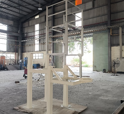 Hoàng Tâm - Lắp đặt CARBON STEEL CONTRUCTION FRAME, HOPPER & BAG TIPPING cho dự án GPJP KAJIMA JAPAN của đối tác GEA NEWZEALAND LTD 12/2021