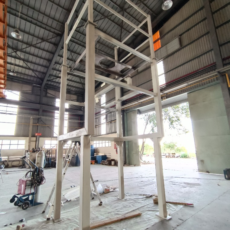 Hoàng Tâm - Lắp đặt CARBON STEEL CONTRUCTION FRAME, HOPPER & BAG TIPPING cho dự án GPJP KAJIMA JAPAN của đối tác GEA NEWZEALAND LTD 12/2021