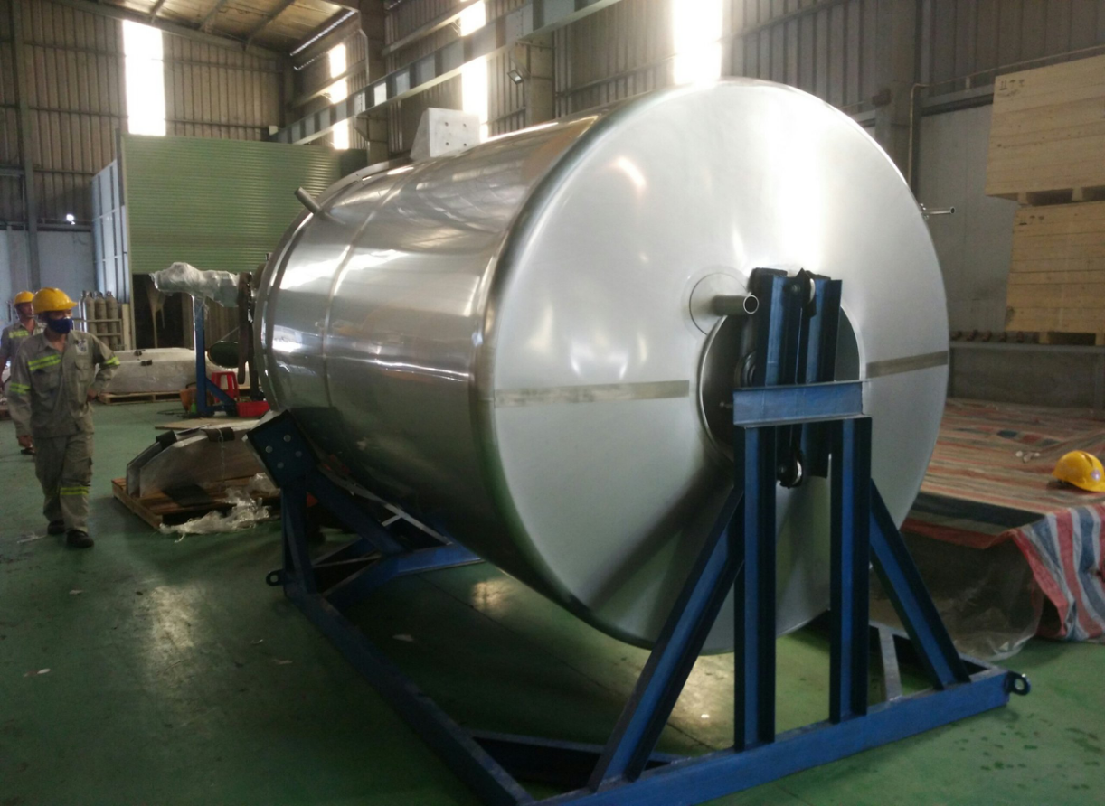 Hoàng Tâm - Lắp đặt BLENDING TANKS IN PROCESS cho dự án COCA-COLA SINGAPORE của đối tác GEA PROCESS ENGINEERING 12/2019