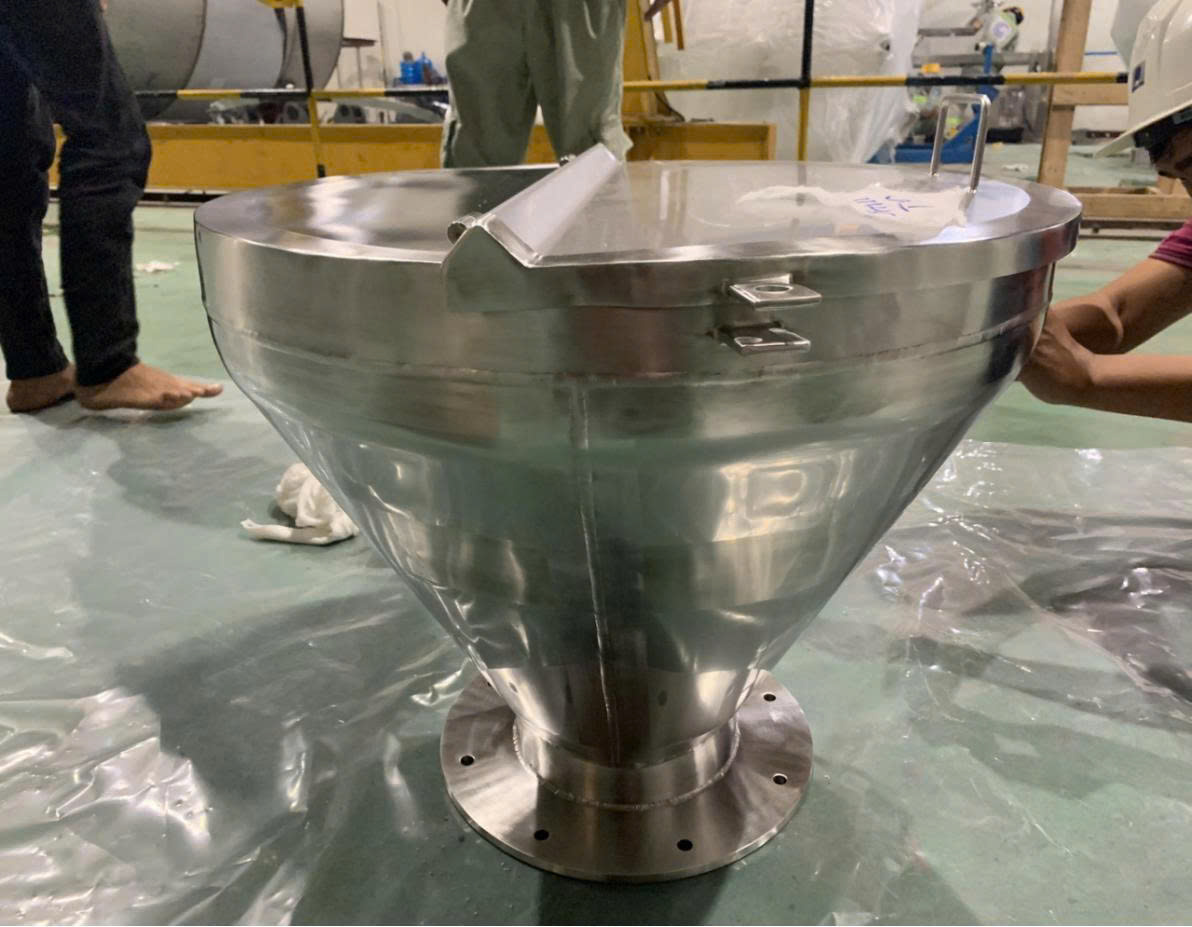 Hoàng Tâm - Lắp đặt BULK BAG DISCHARGE AND LIFTING FRAME, SMALL TIPPER & ACCESSORIES, DELIVERY TO JAPAN cho dự án NESTLÉ SHIMADA-JAPAN-POWDER HD của đối tác GEA PROCESS ENGINEERING 08/2020