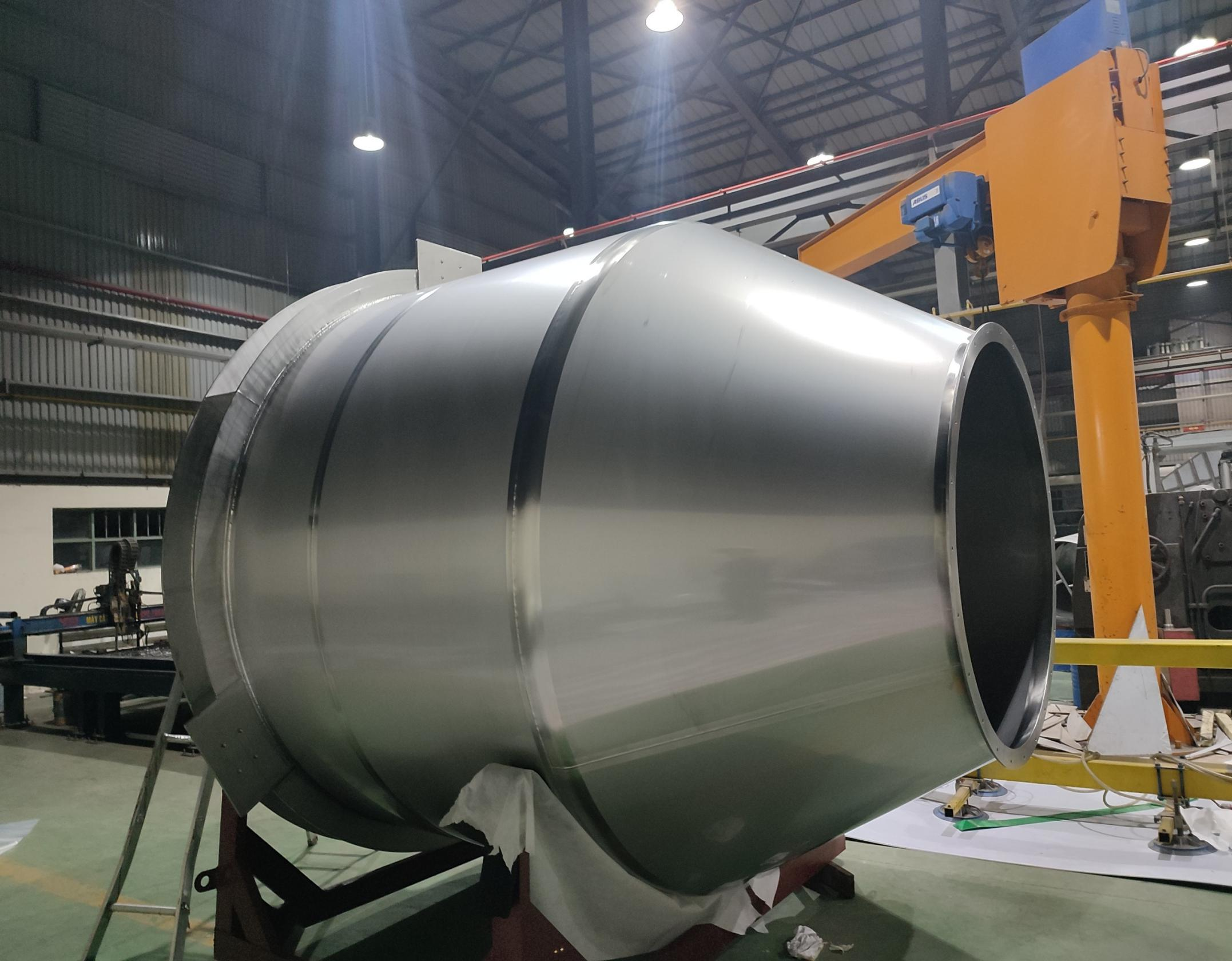 Hoàng Tâm - Lắp đặt CARBON STEEL CONTRUCTION FRAME, HOPPER & BAG TIPPING cho dự án GPJP KAJIMA JAPAN của đối tác GEA NEWZEALAND LTD 12/2021
