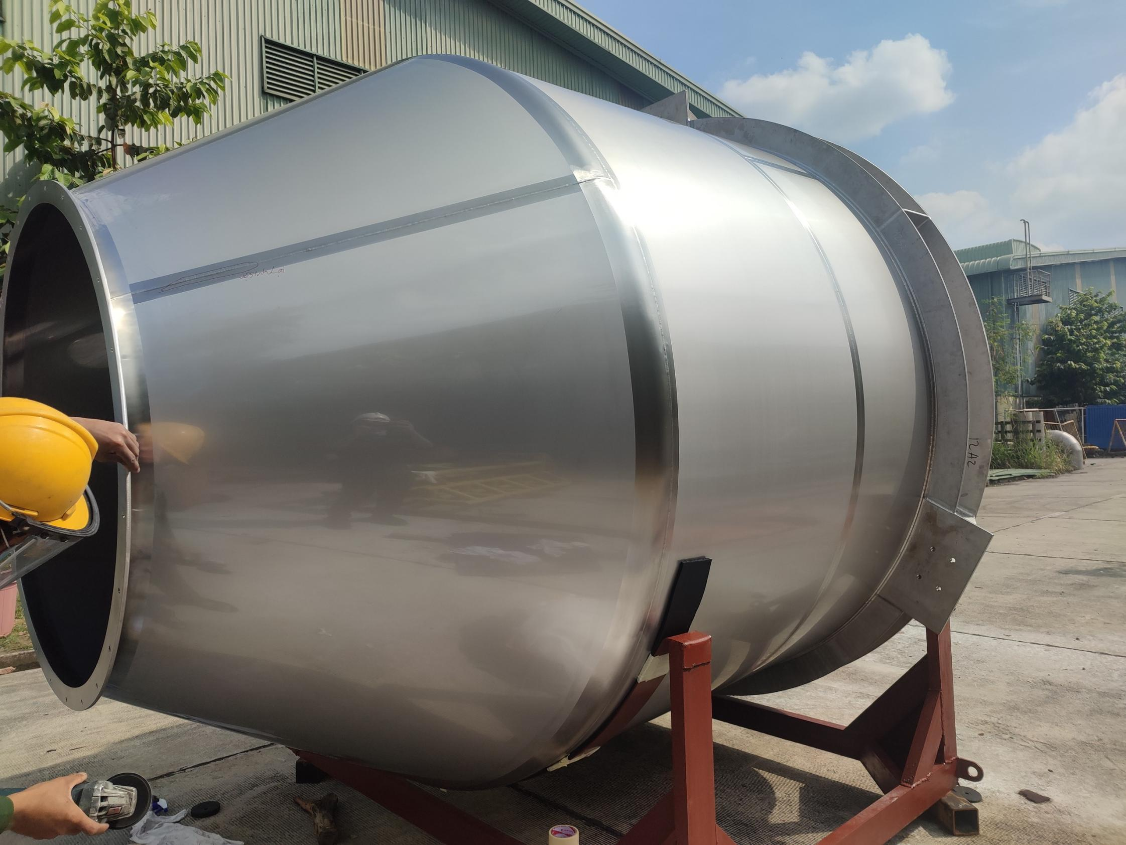 Hoàng Tâm - Lắp đặt CARBON STEEL CONTRUCTION FRAME, HOPPER & BAG TIPPING cho dự án GPJP KAJIMA JAPAN của đối tác GEA NEWZEALAND LTD 12/2021