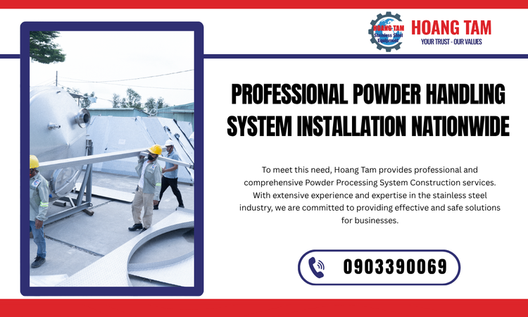 Powder Handling System Installation
